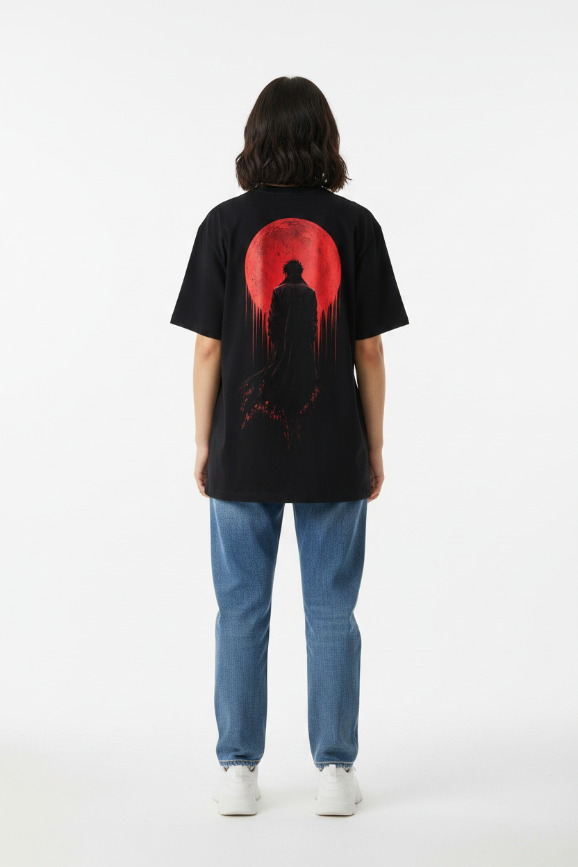 BloodMoon Black Tee Back