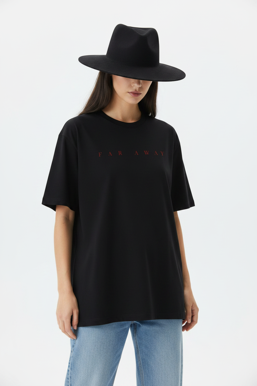 BloodMoon Black Tee Front