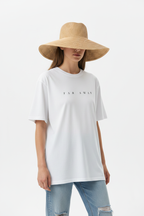 BloodMoon White Tee Front